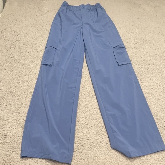 Aerie OFFLINE BY AERIE NYLON CARGO PANT Color Blue Size XS /Long - Picture 3 of 8